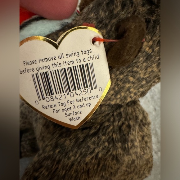 Rare ‘Cheeks’ TY  beanie babies. Retired vintage collectible from 1999. - Picture 6 of 9